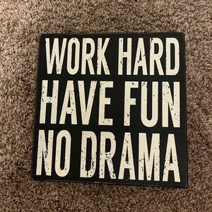 Black and White Motivational Wall Art